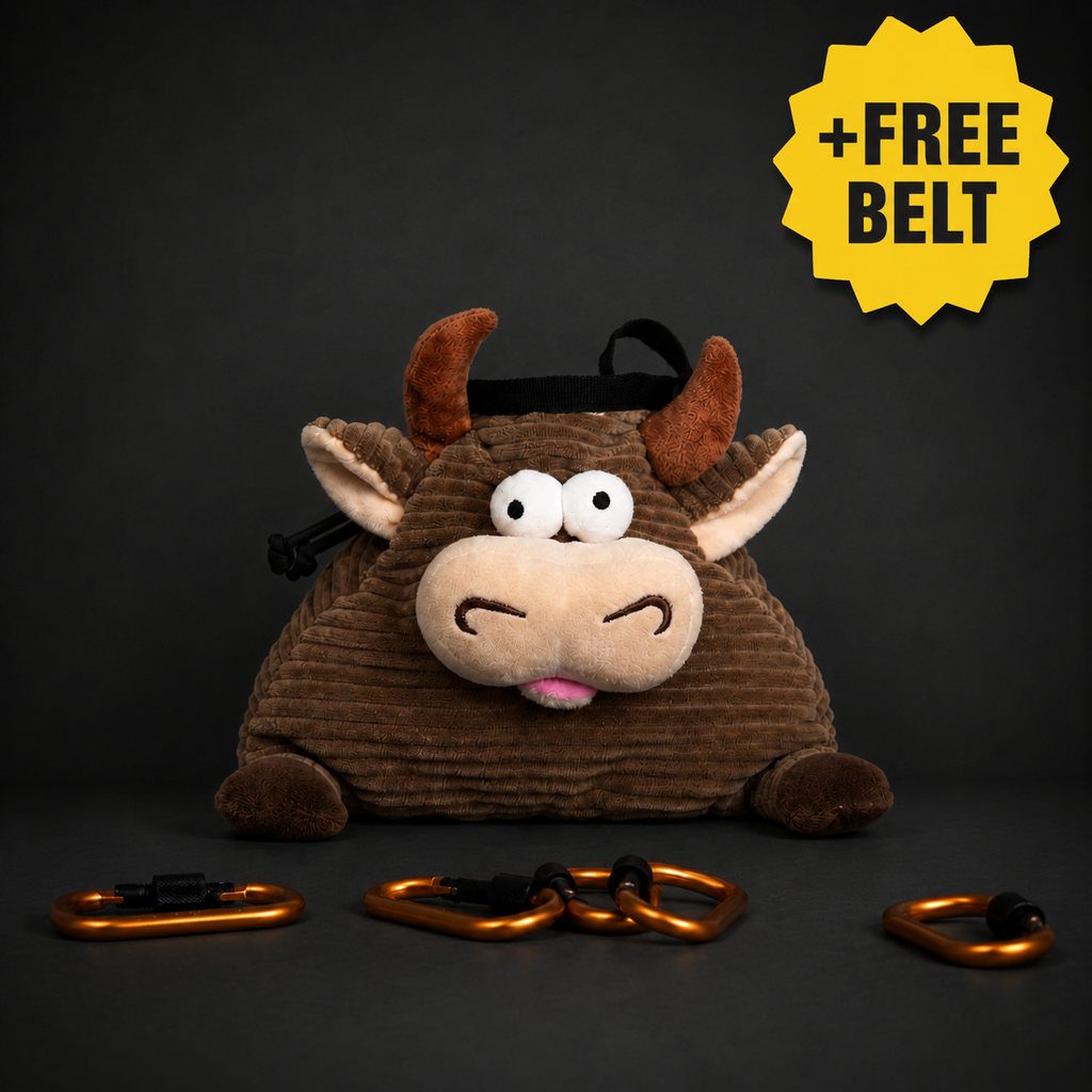 Funny Bull Chalk Bag