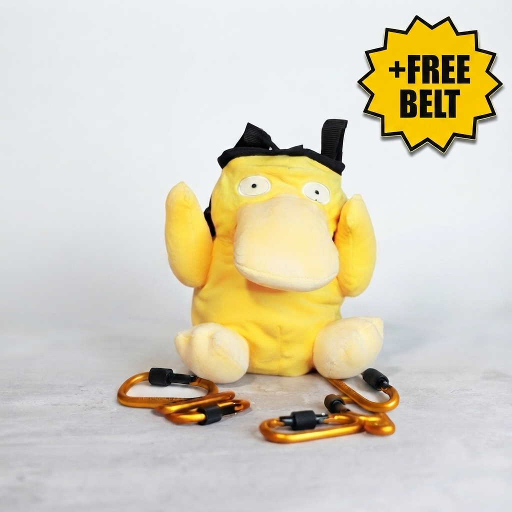 Psyduck Plush Chalk Bag
