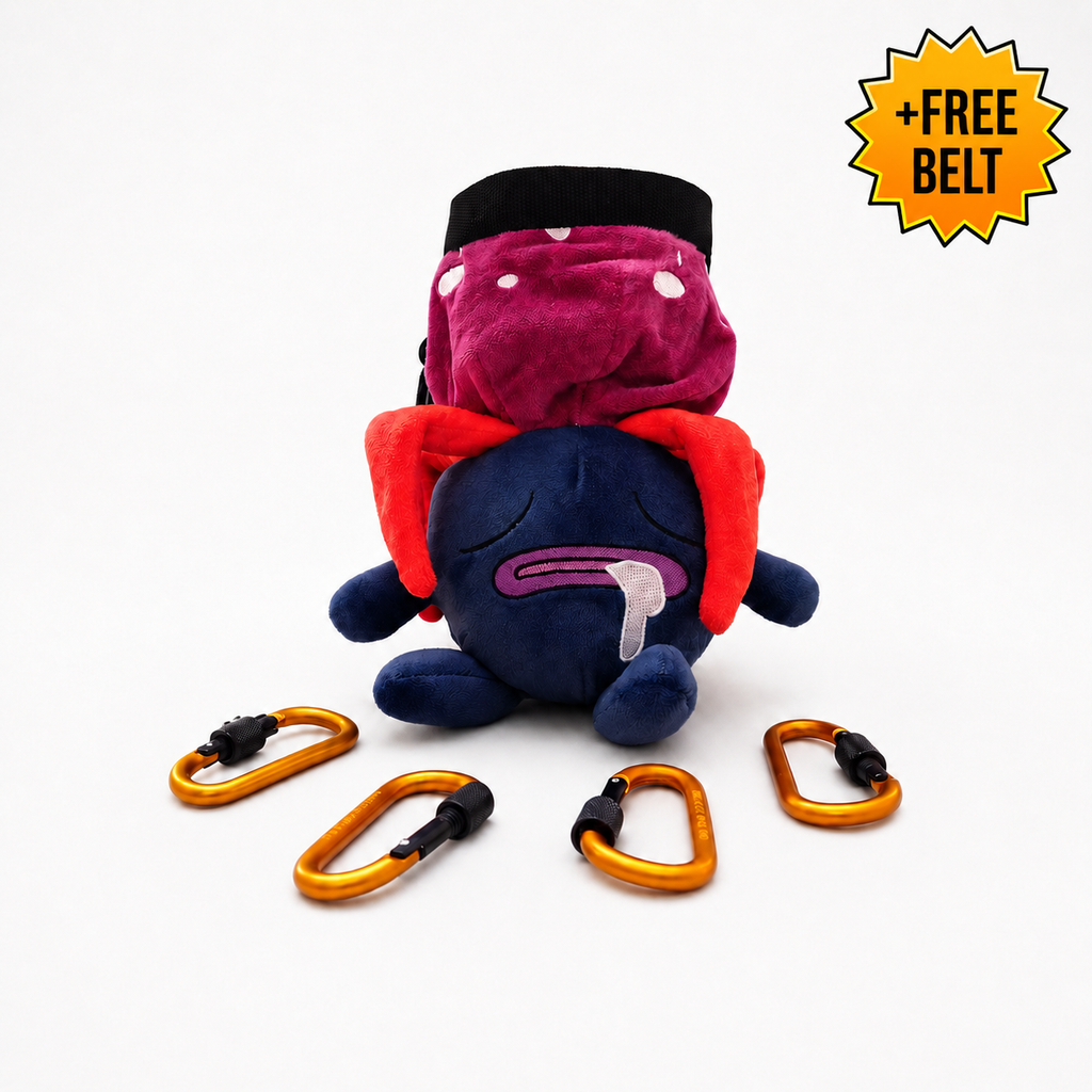 Gloom Plush Climbing Chalk Bag