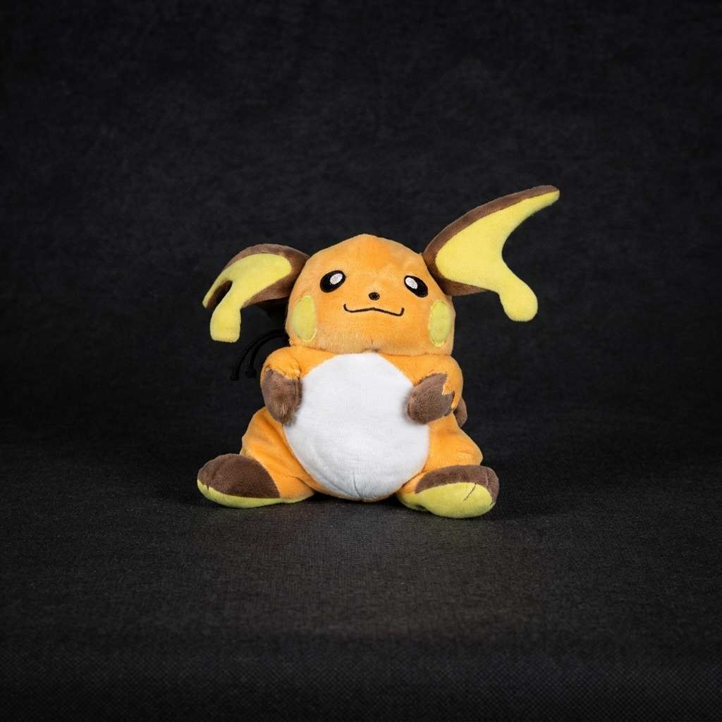 Raichu Chalk Bag – Cute Plush Climbing Chalk Bag