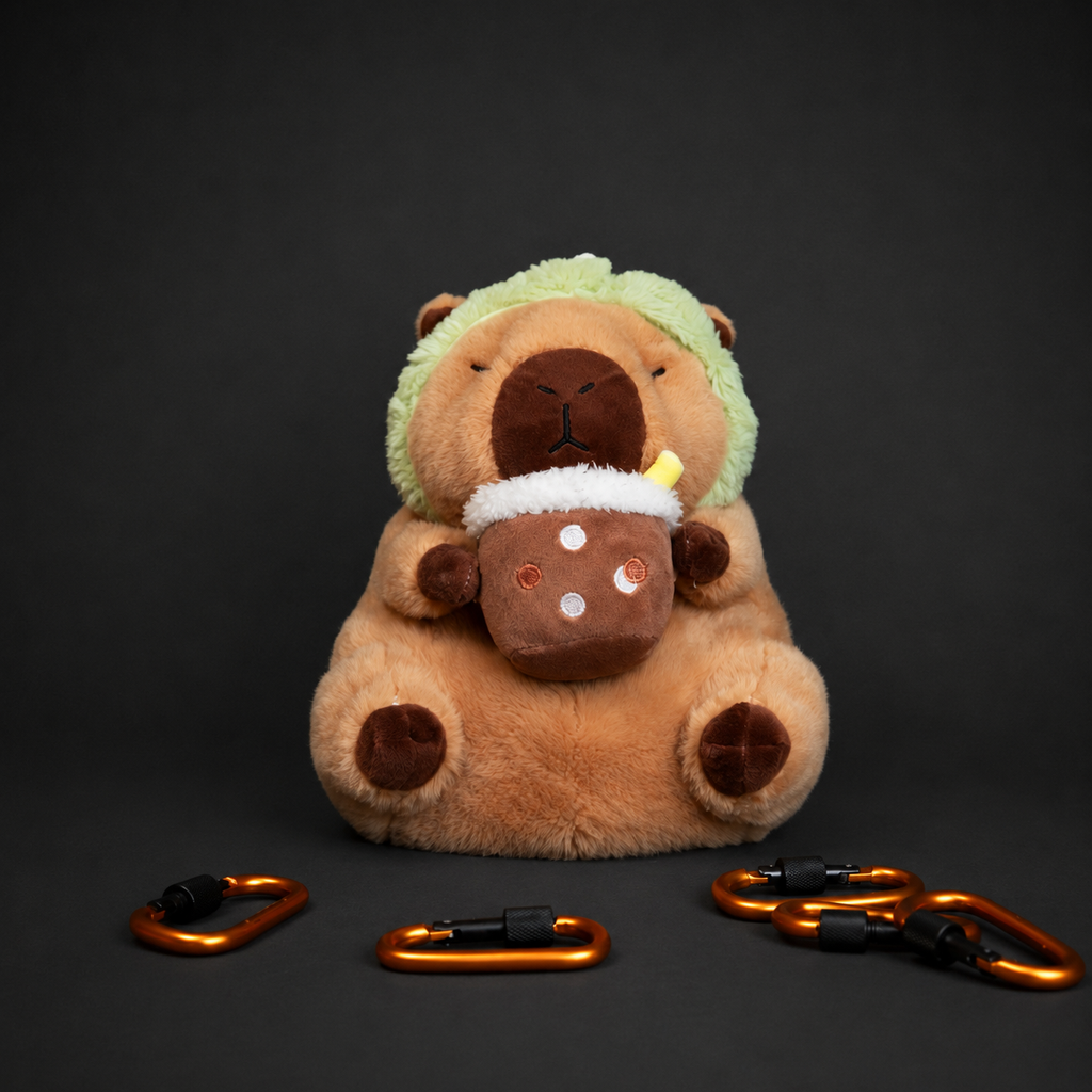 Capybara Bubble Tea Chalk Bag