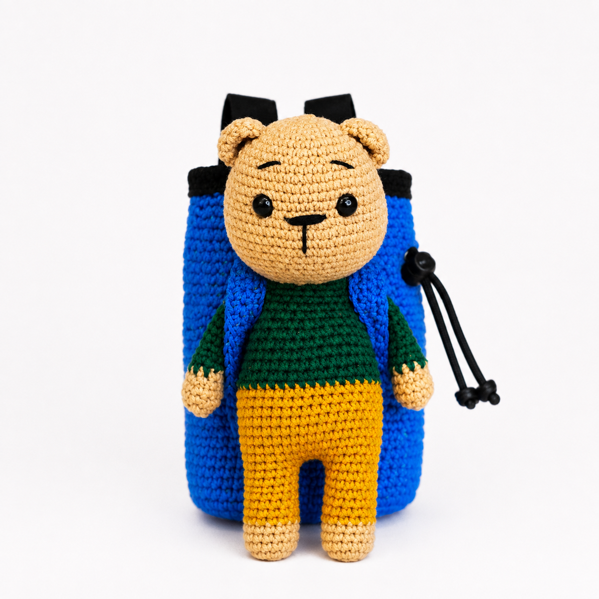 Loyal Crochet Helper Dog Chalk Bag
