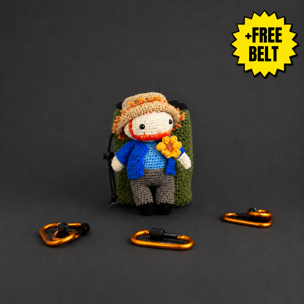 Van Gogh Crochet Chalk Bag