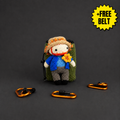 Van Gogh Crochet Chalk Bag