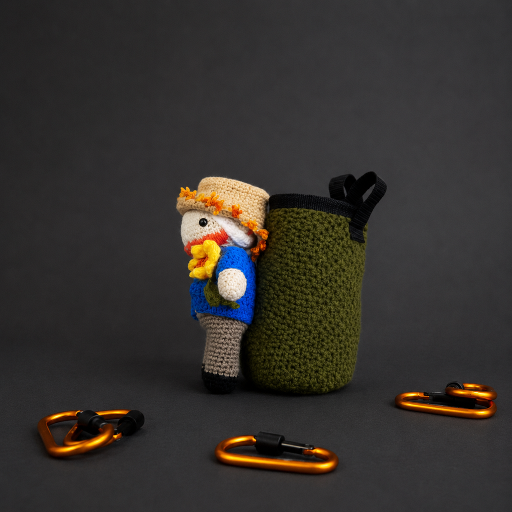 Van Gogh Crochet Chalk Bag