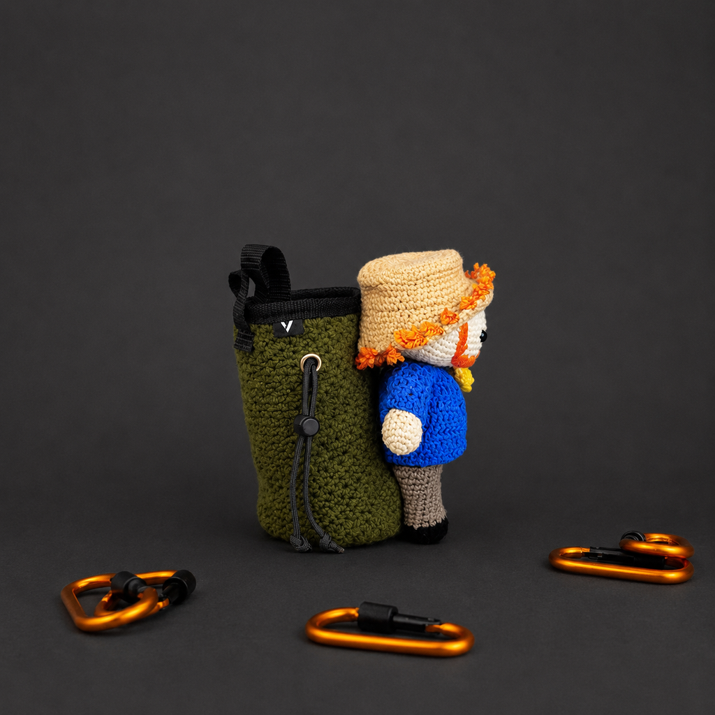 Van Gogh Crochet Chalk Bag