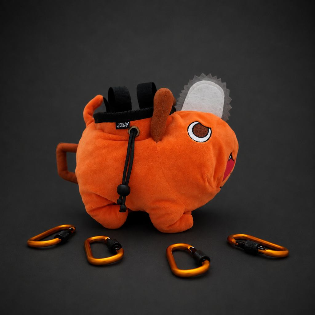 Pochita Plush Chainsaw Chalk Bag