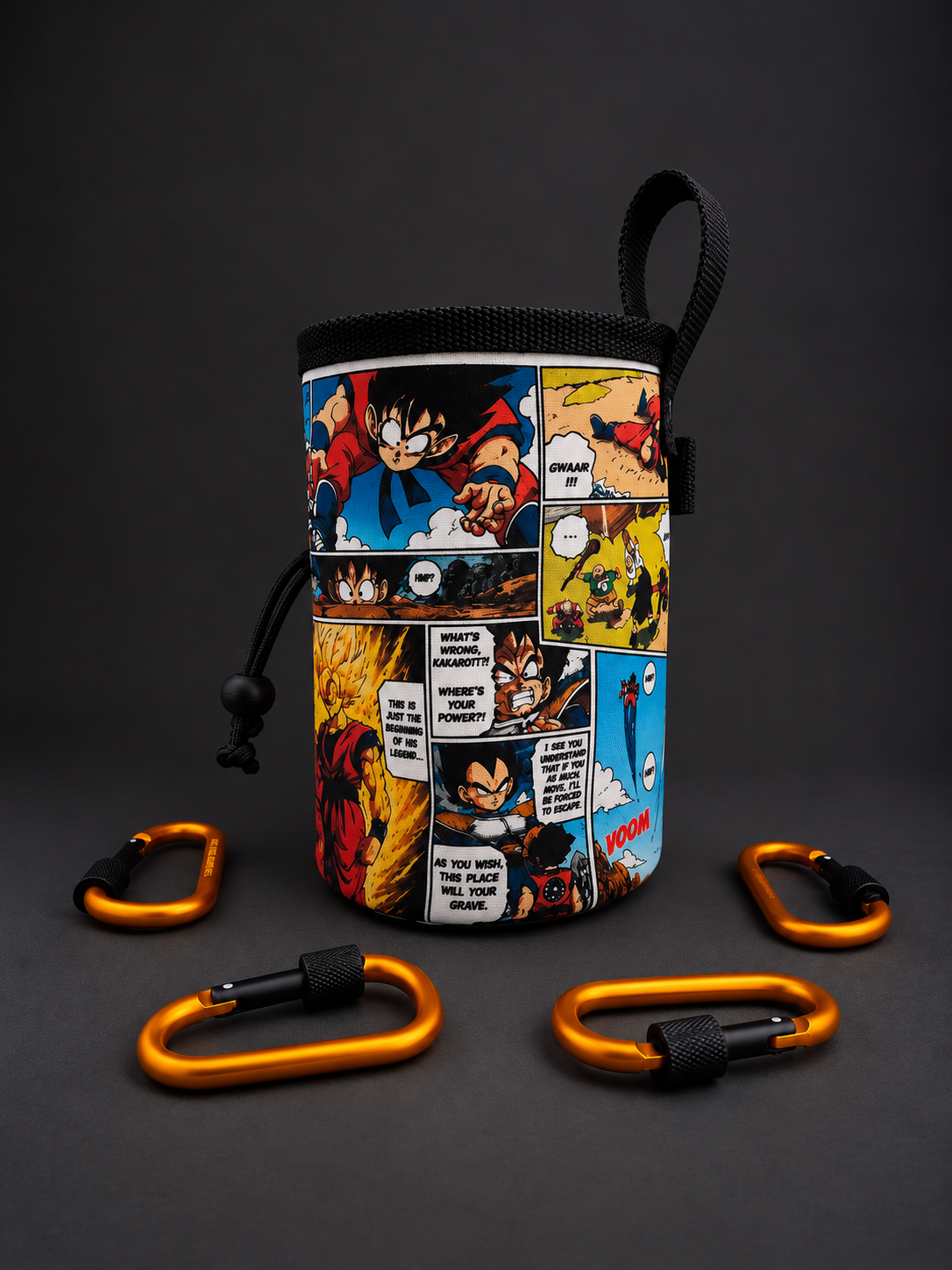 Dragon Ball Manga Climbing Chalk Bag
