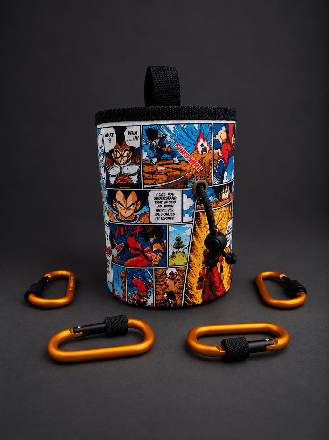 Dragon Ball Manga Climbing Chalk Bag