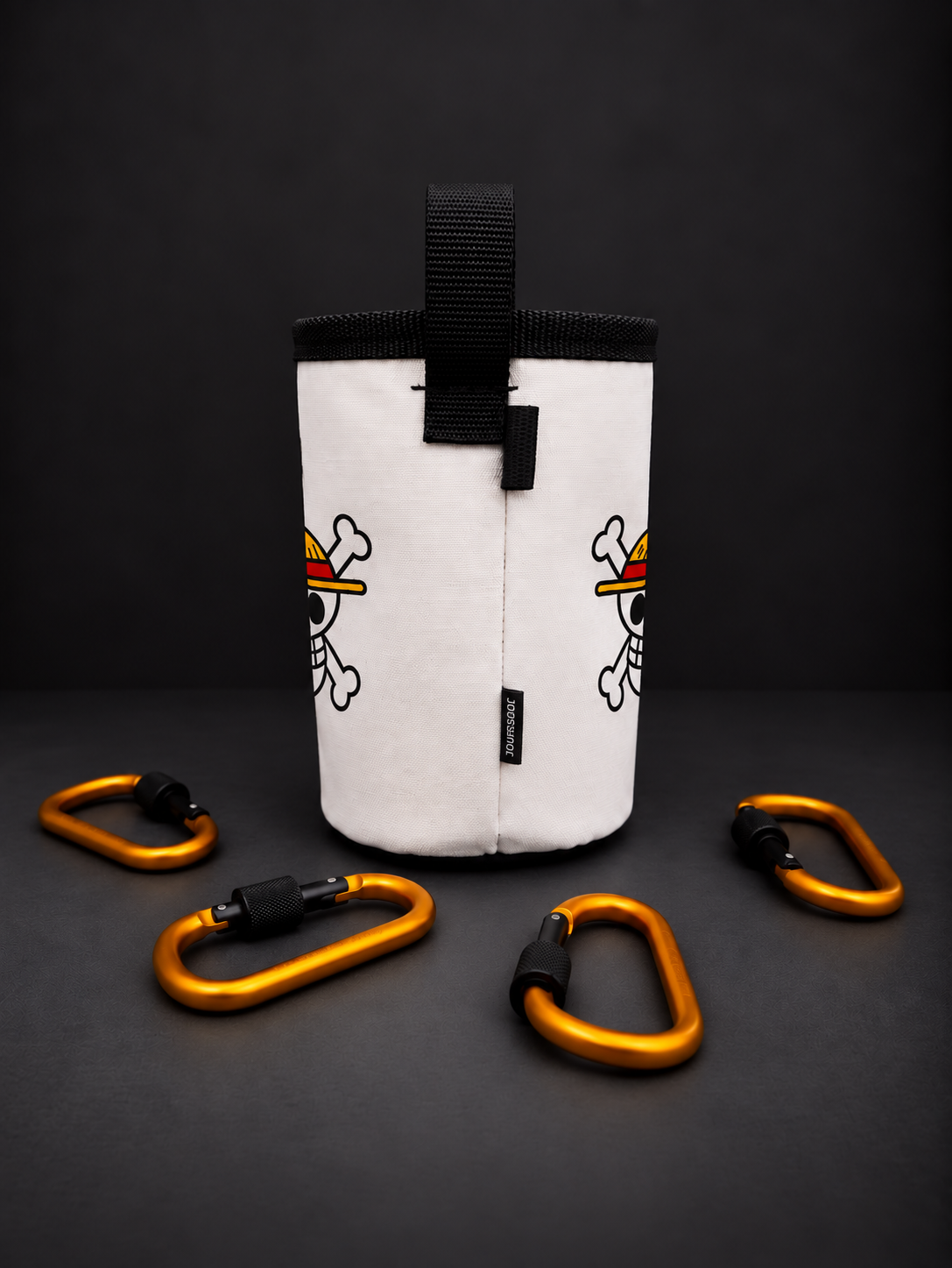 One Piece Straw Hat Pirates Climbing Chalk Bag