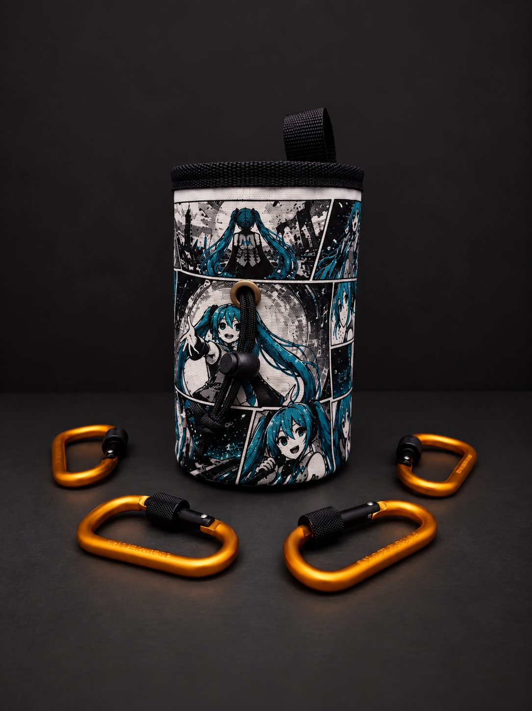 Hatsune Miku Manga Climbing Chalk Bag