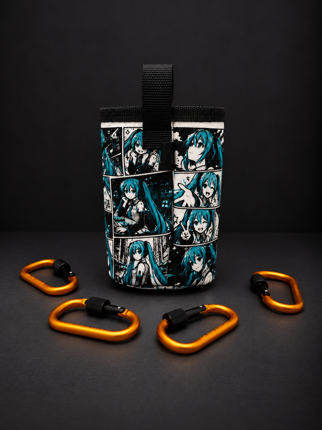 Hatsune Miku Manga Climbing Chalk Bag