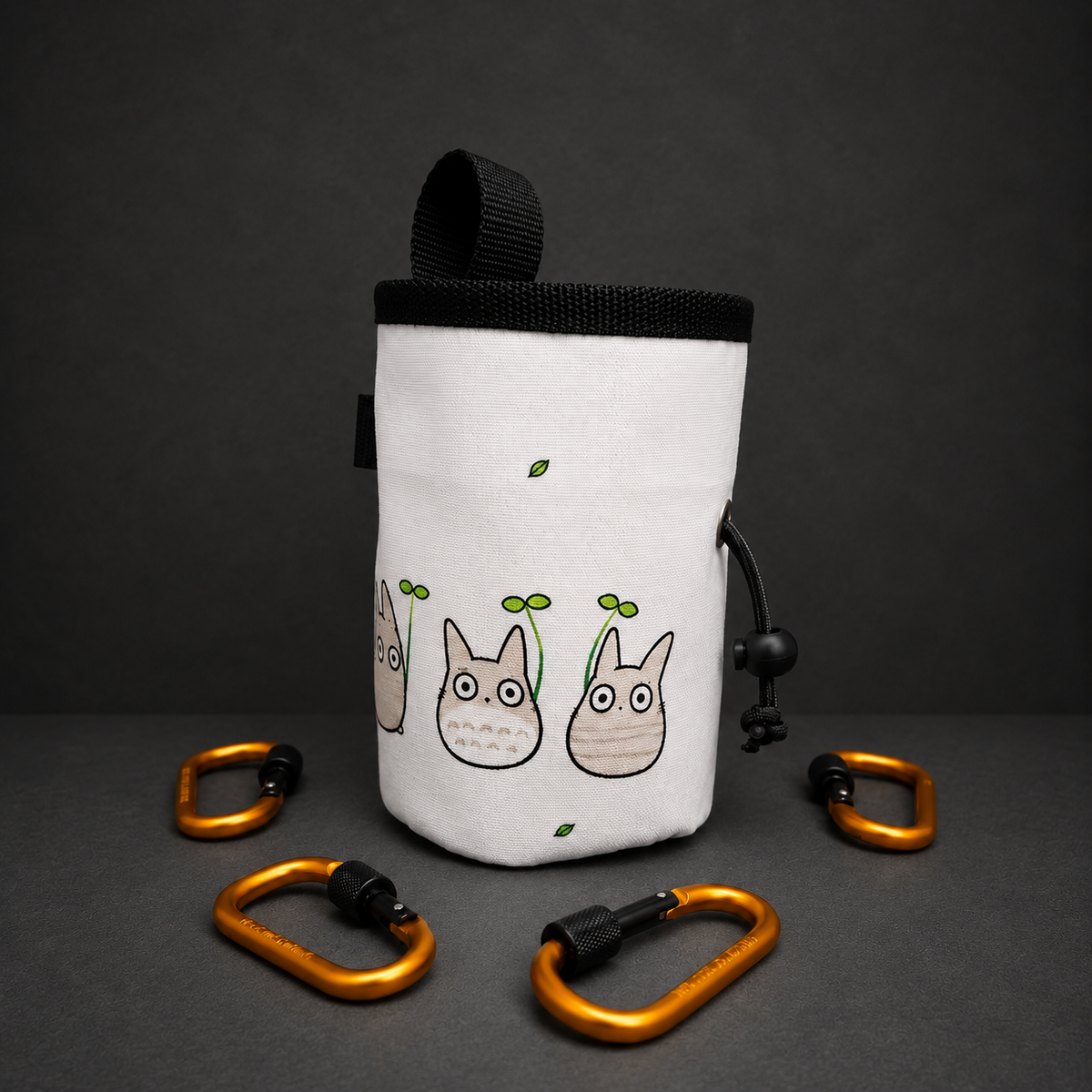Totoro Sprout Climbing Chalk Bag