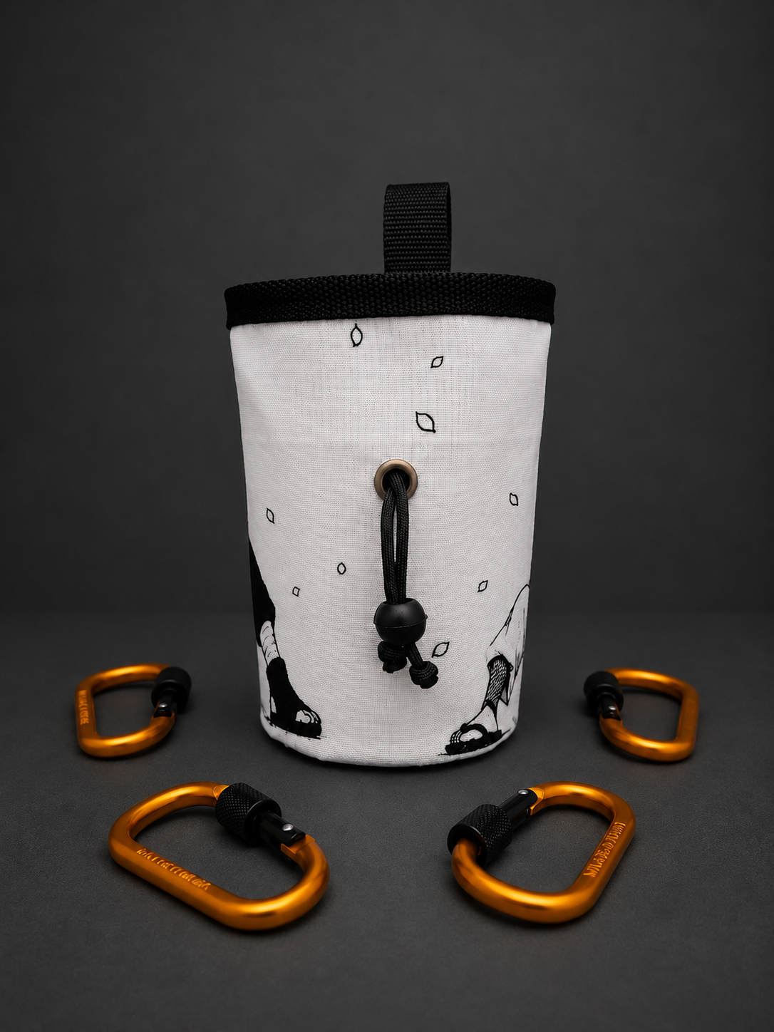 Naruto Jiraiya and Kakashi Climbing Chalk Bag