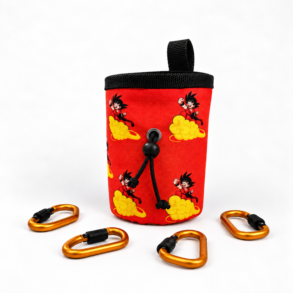 Dragon Ball Goku Flying Nimbus Climbing Chalk Bag