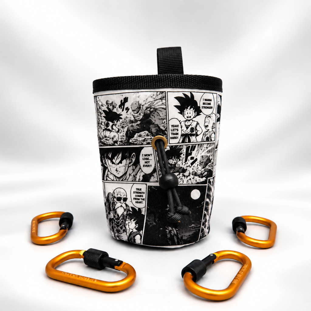 Dragon Ball Goku Manga Climbing Chalk Bag
