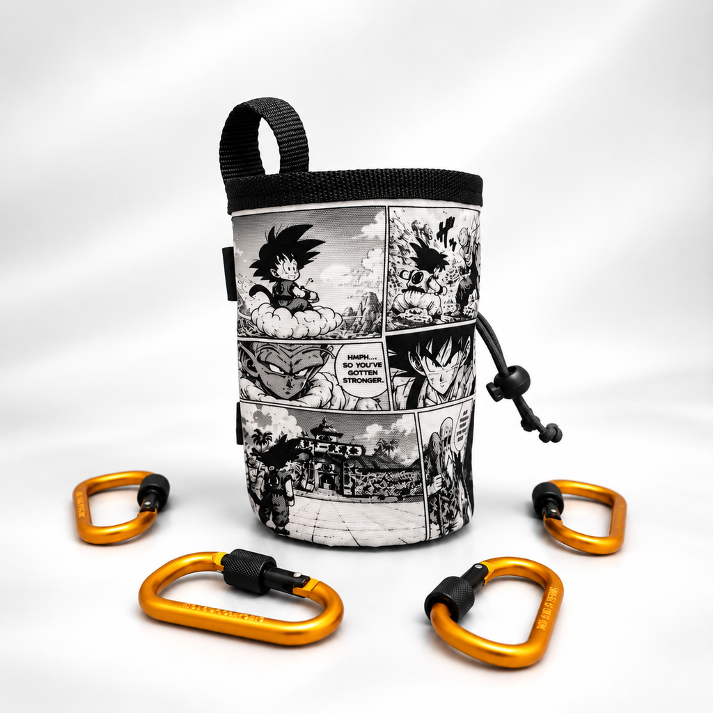 Dragon Ball Goku Manga Climbing Chalk Bag