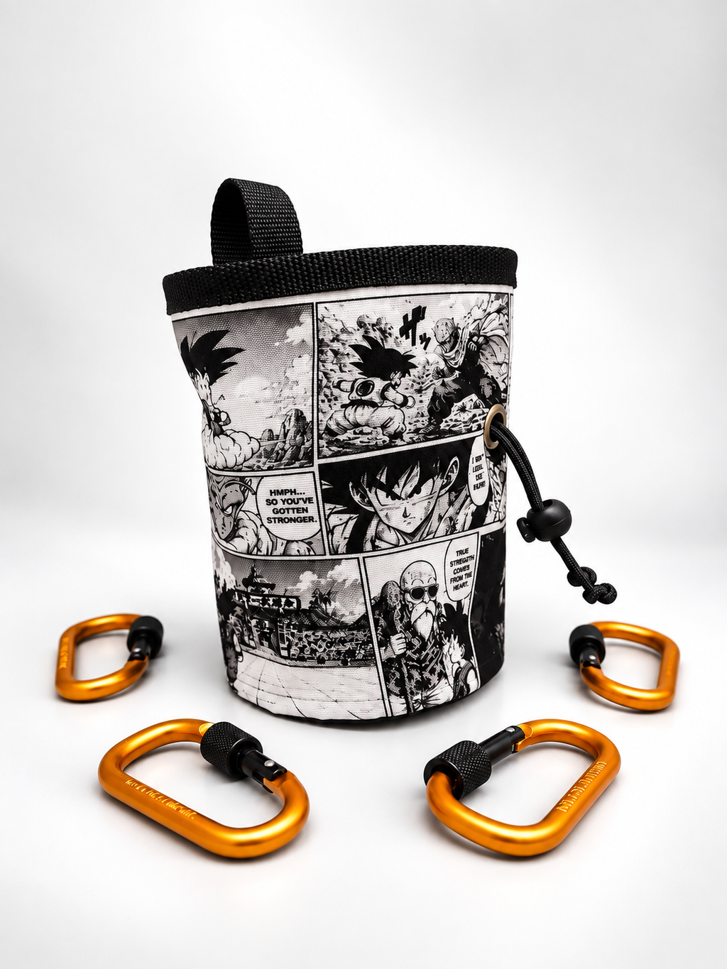 Dragon Ball Goku Manga Climbing Chalk Bag