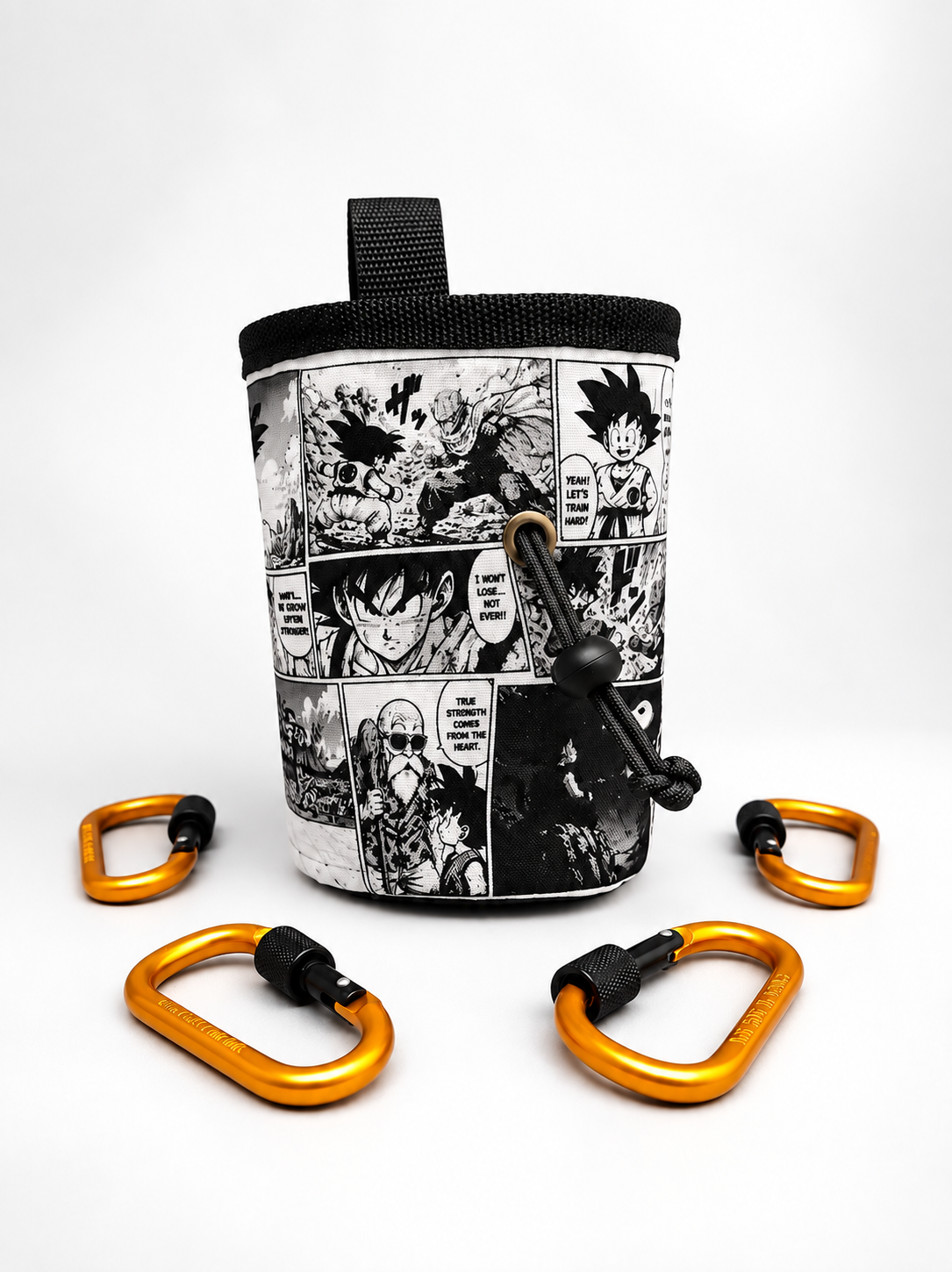 Dragon Ball Goku Manga Climbing Chalk Bag