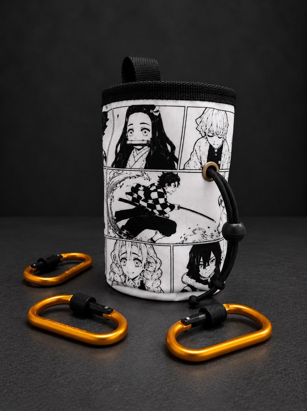 Demon Slayer Manga Climbing Chalk Bag