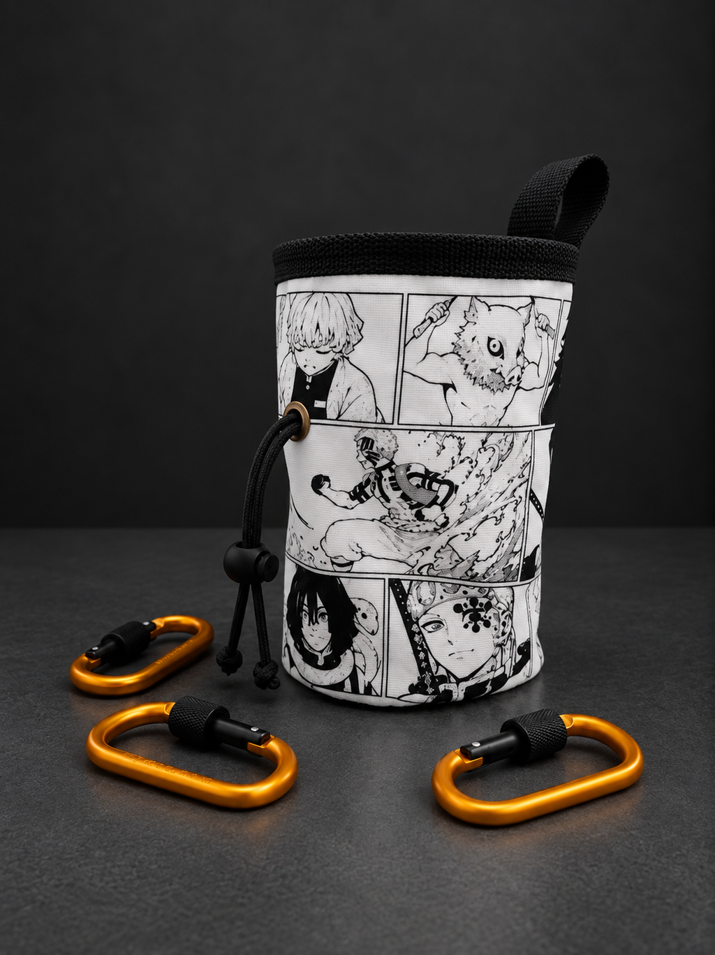 Demon Slayer Manga Climbing Chalk Bag