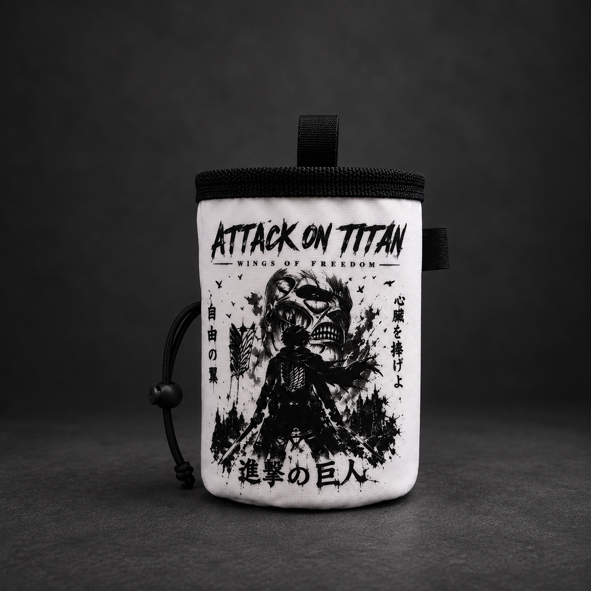 Attack on Titan Climbing Chalk Bag
