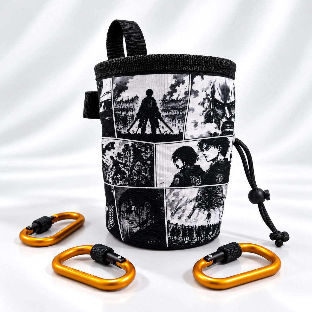 Attack on Titan Manga Climbing Chalk Bag