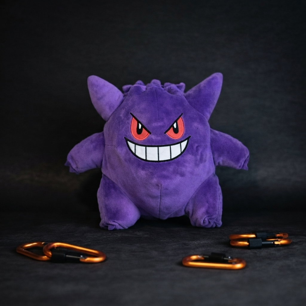 Gengar Plush Chalk Bag