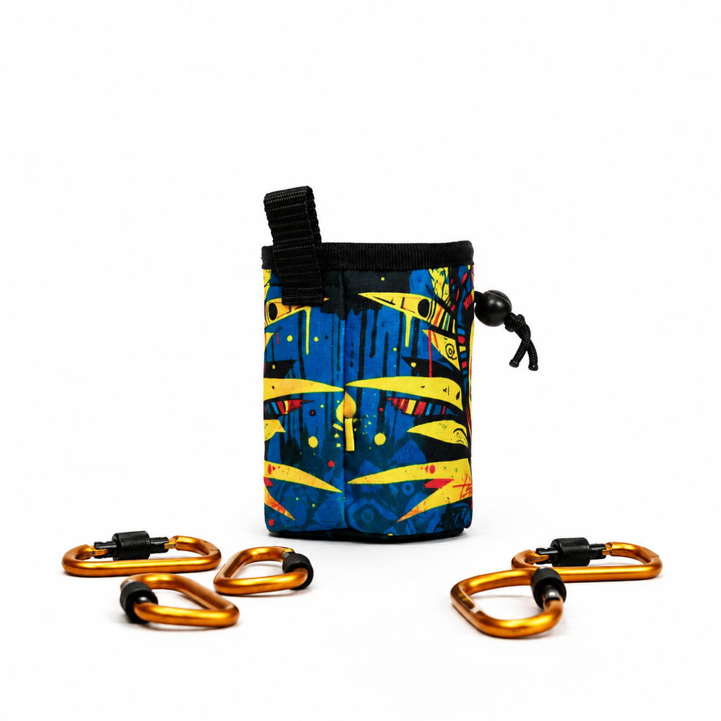 Tribal Mask Chalk Bag