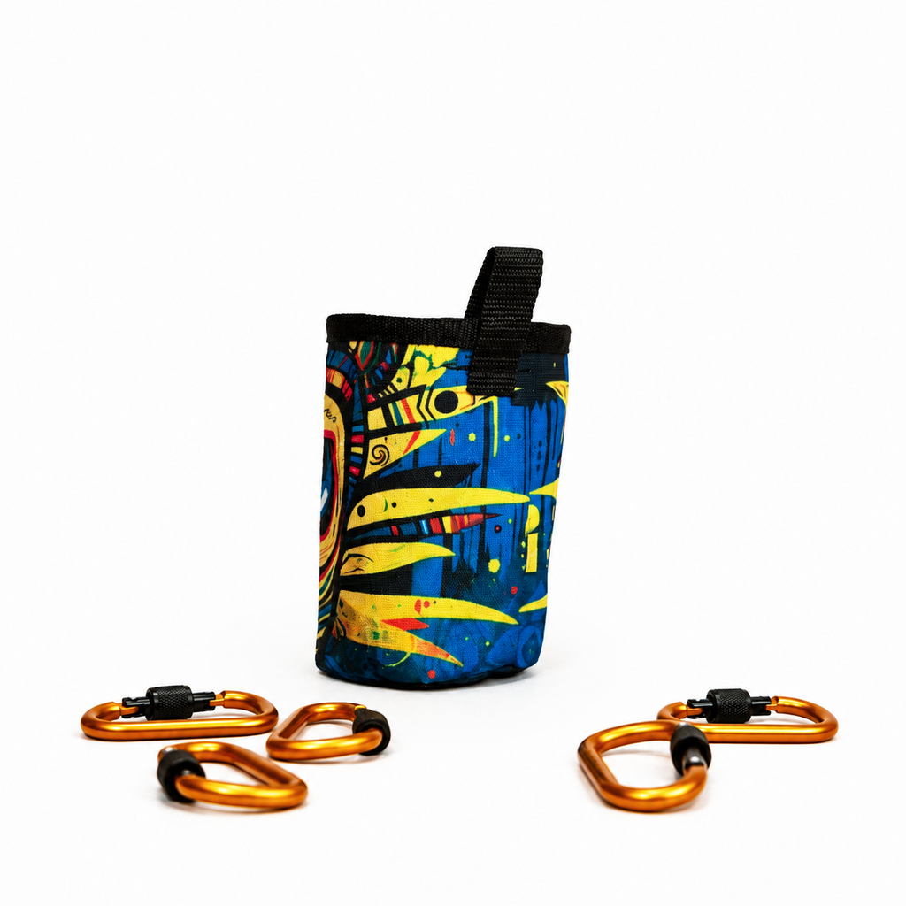 Tribal Mask Chalk Bag
