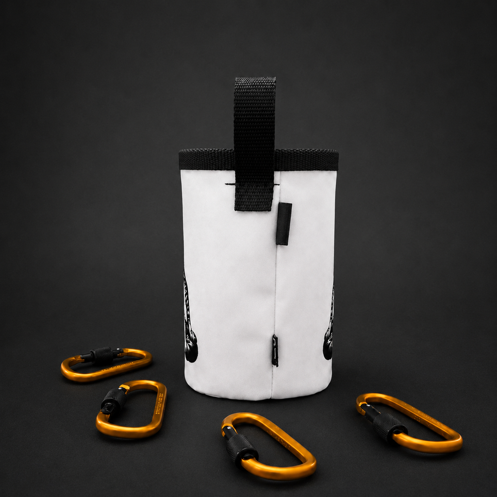 "Meditating Cat" Climbing Chalk Bag