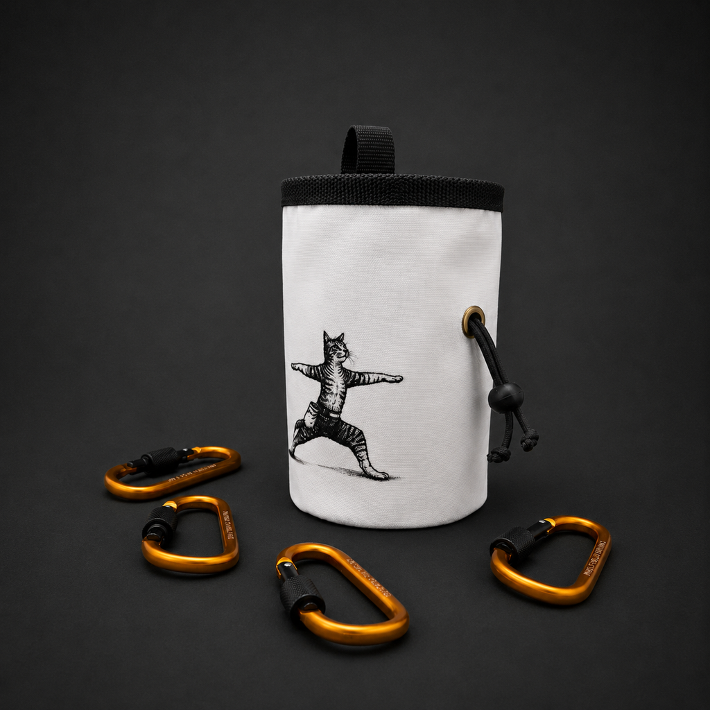 Climber Cat Chalk Bag