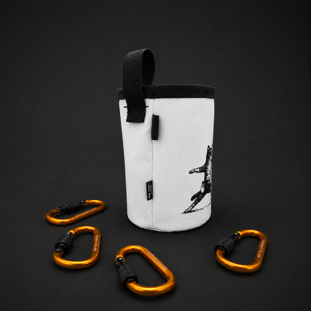 Climber Cat Chalk Bag