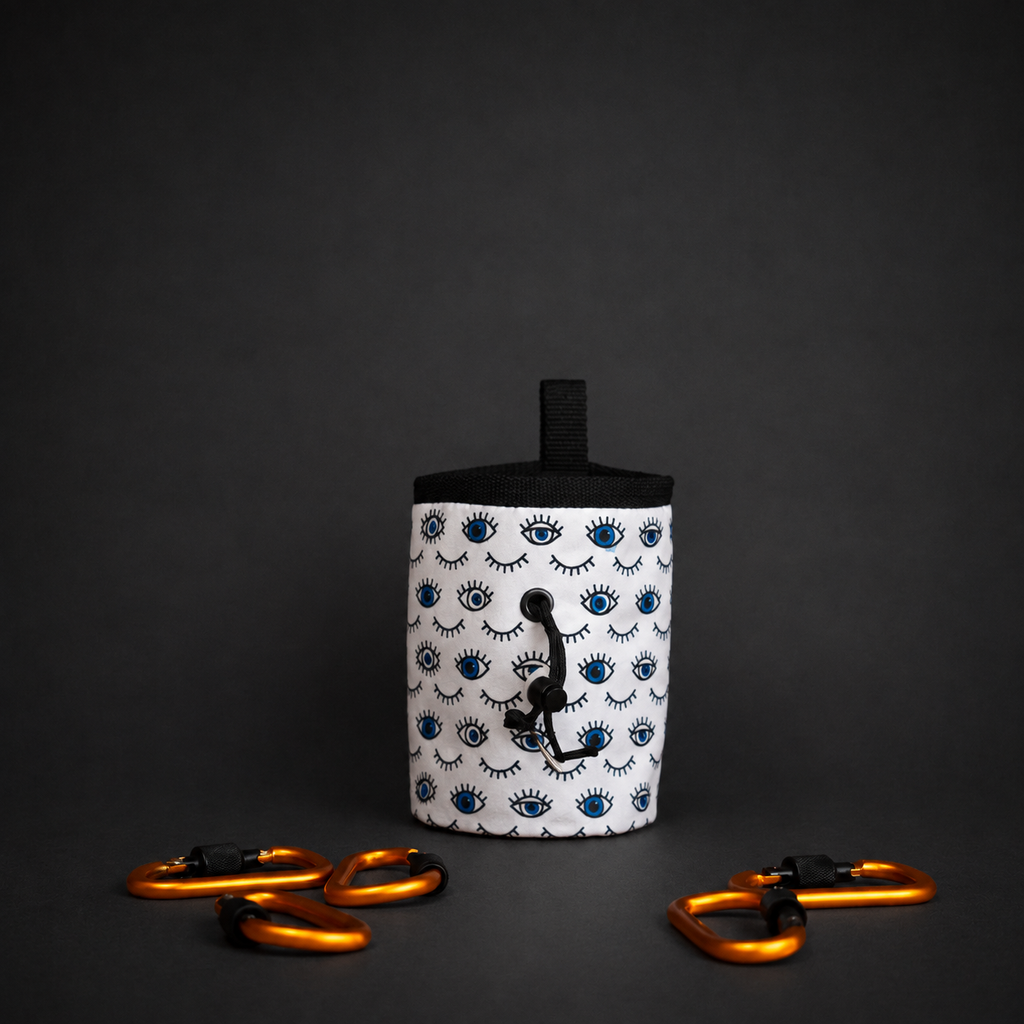 "Evil Eye" Climbing Chalk Bag
