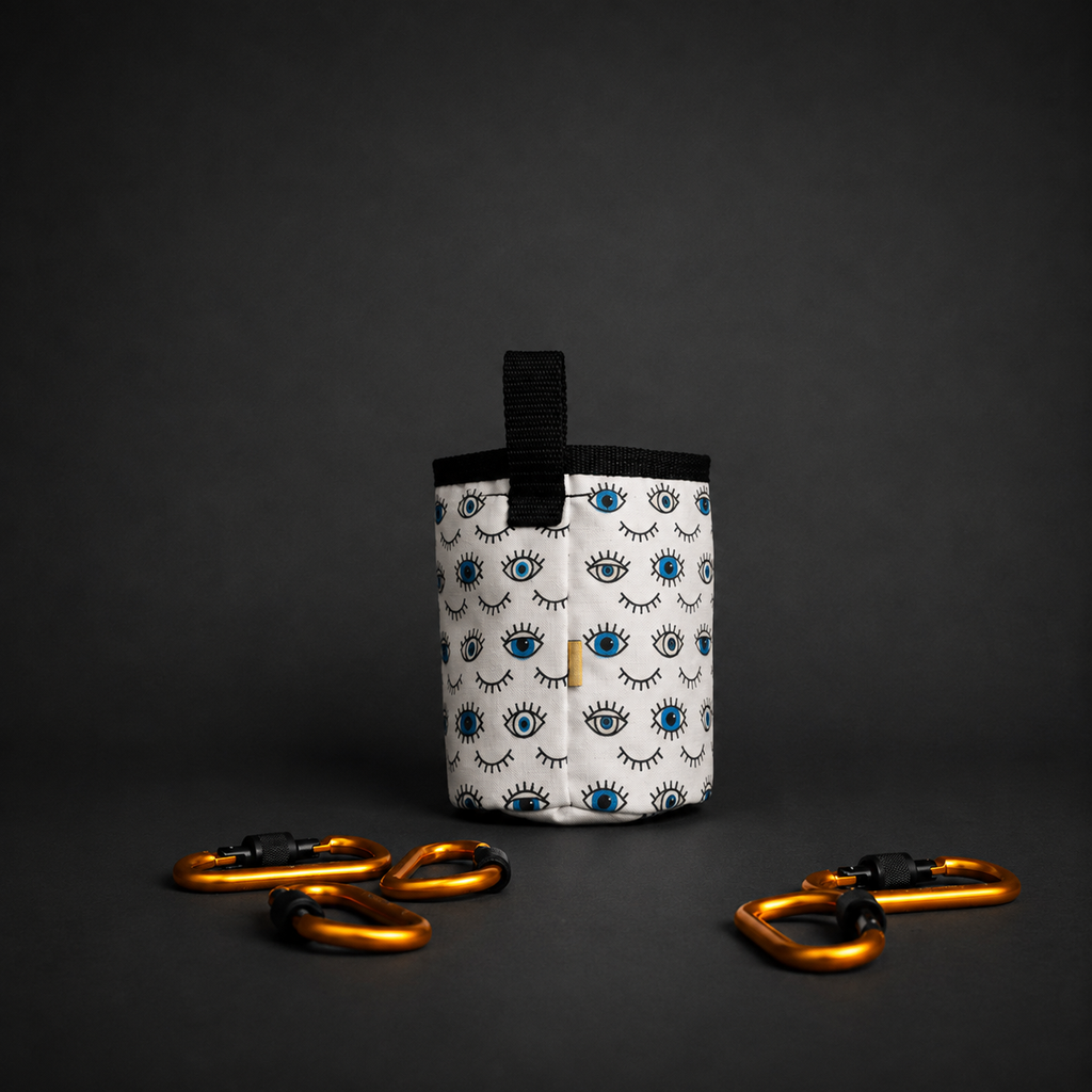 "Evil Eye" Climbing Chalk Bag