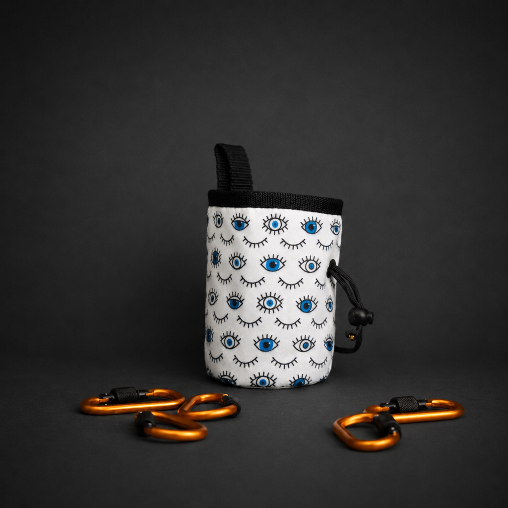 "Evil Eye" Climbing Chalk Bag