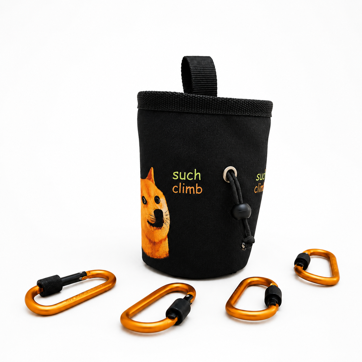 Doge Meme Climbing Chalk Bag