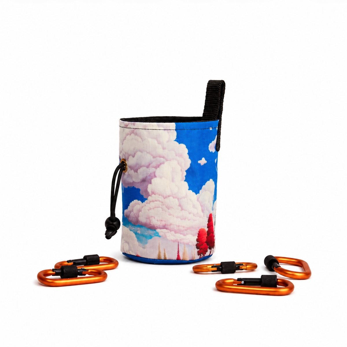 Japanese Landscape Climbing Chalk Bag