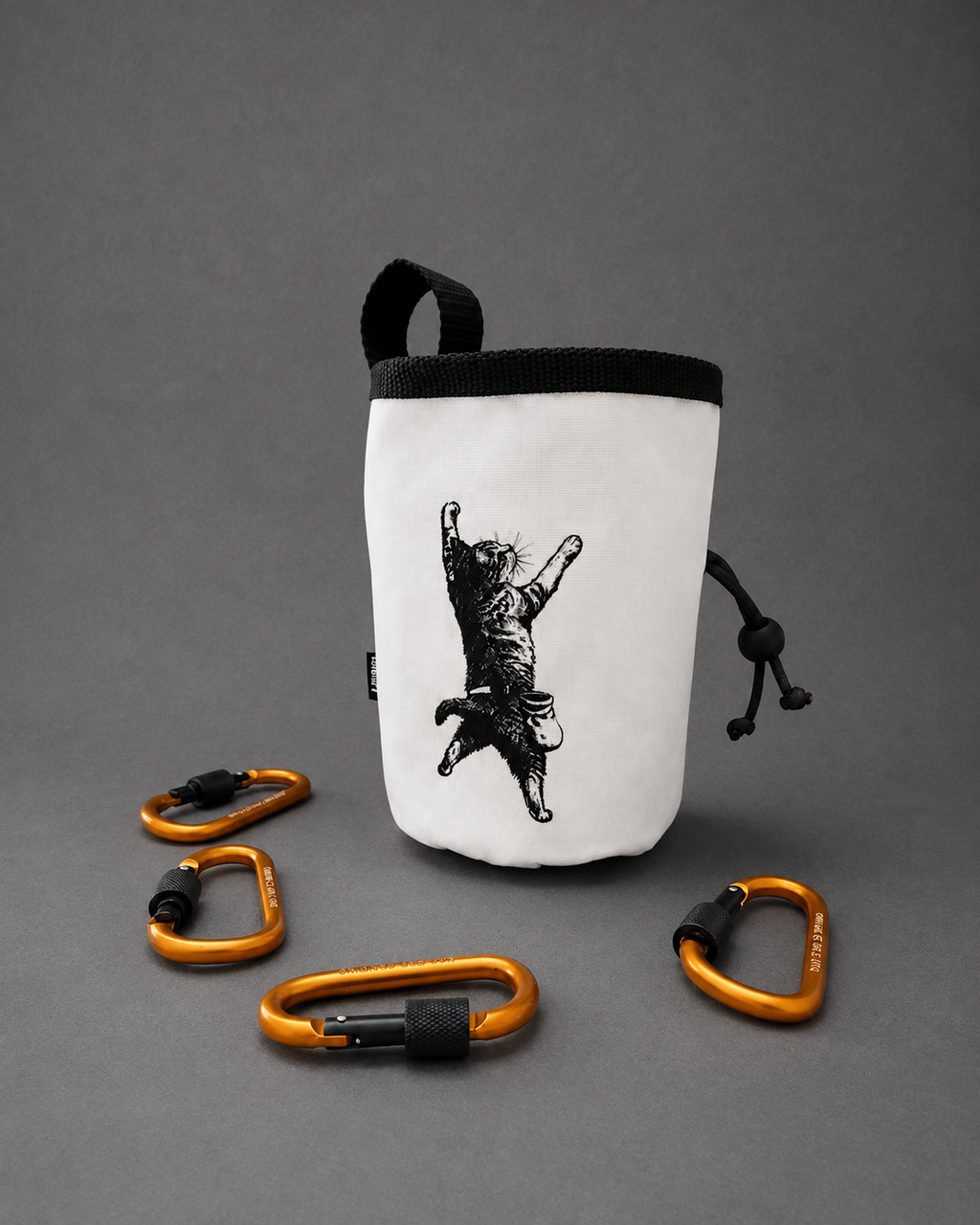 Climbing Cat Chalk Bag