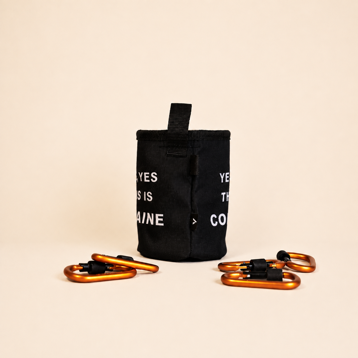 Funny Climbing Chalk Bag