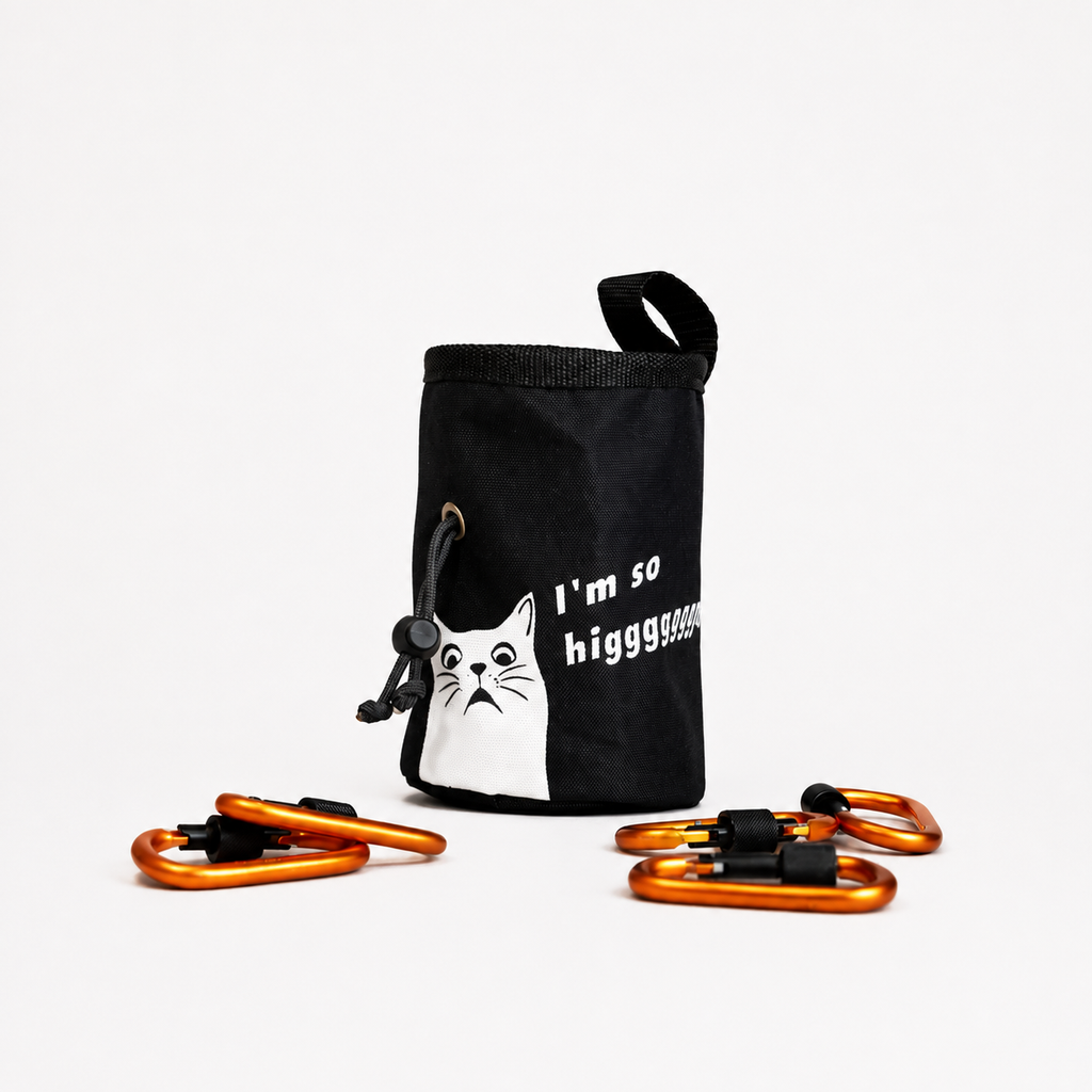 Funny Cat Chalk Bag
