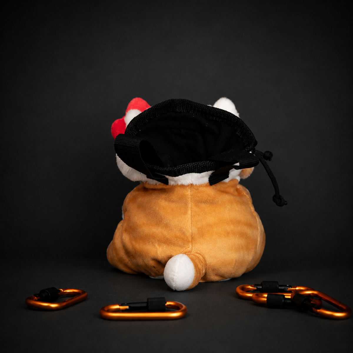 Cute Cat Plush Chalk Bag