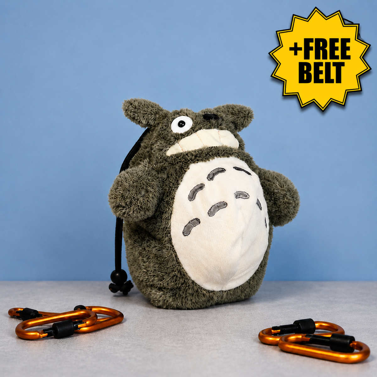 Totoro Plush Chalk Bag