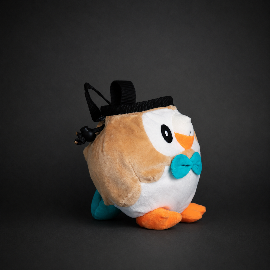Rowlet Plush Climbing Chalk Bag