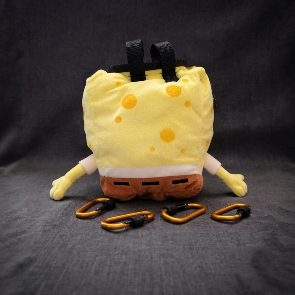 SpongeBob Plush Climbing Chalk Bag