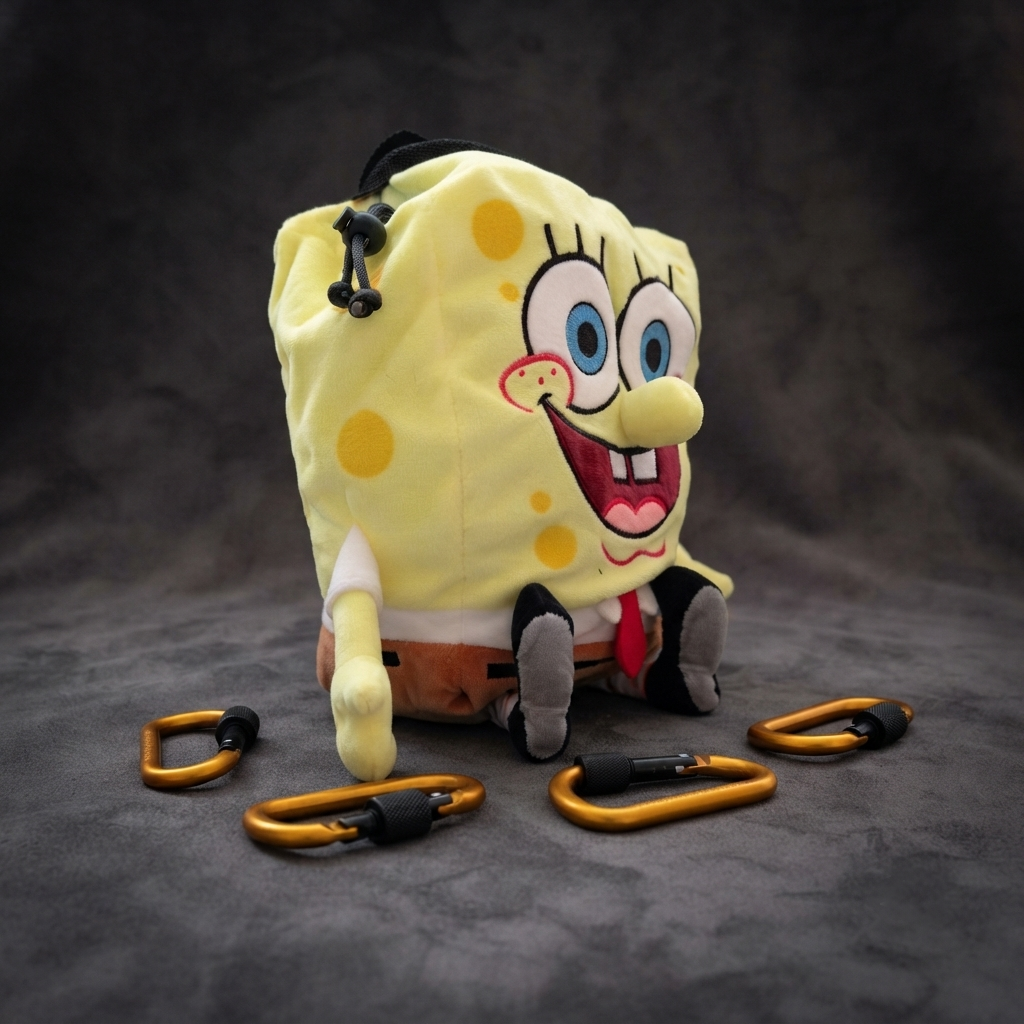 SpongeBob Plush Climbing Chalk Bag