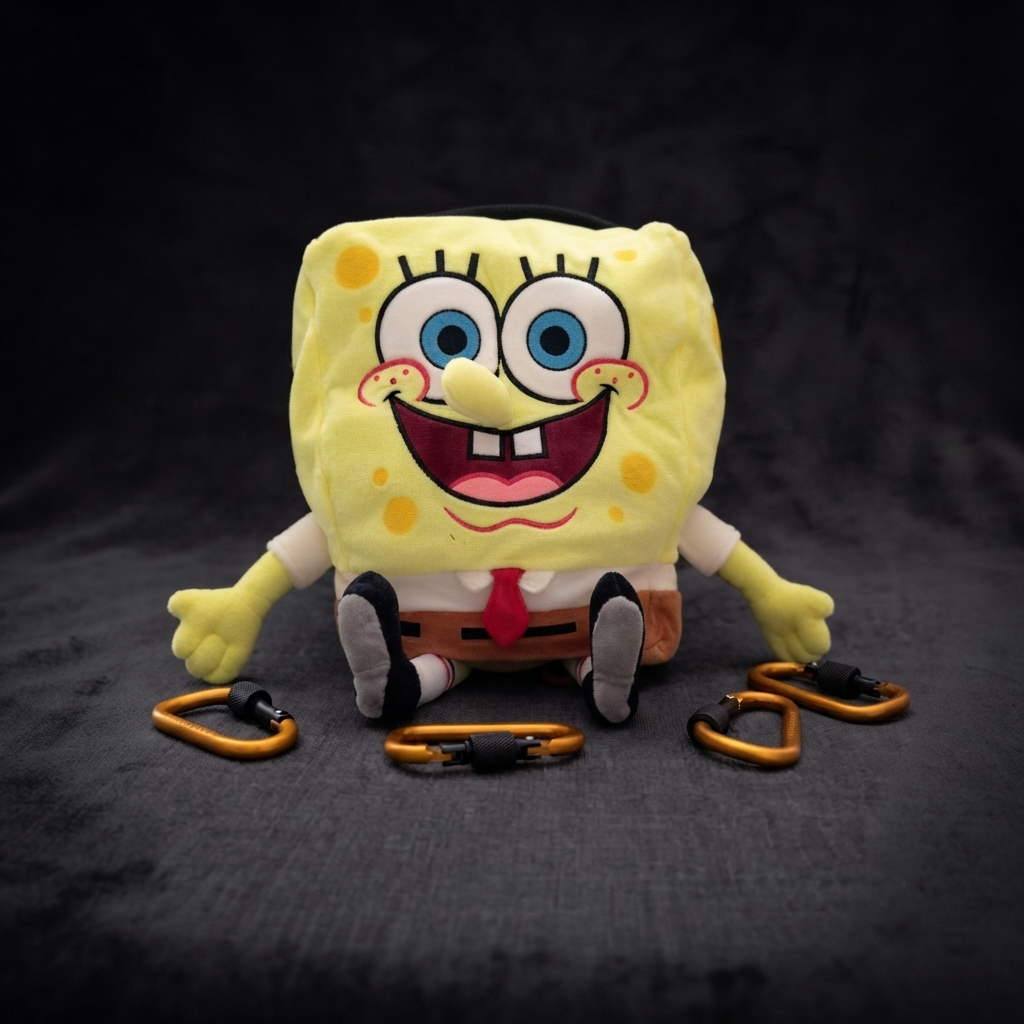 SpongeBob Plush Climbing Chalk Bag